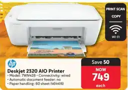 Makro Hp Deskjet 2320 AIO Printer offer