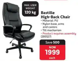 Makro Bastille High-Back Chair offer