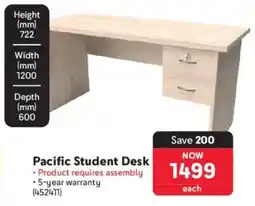 Makro Pacific Student Desk offer