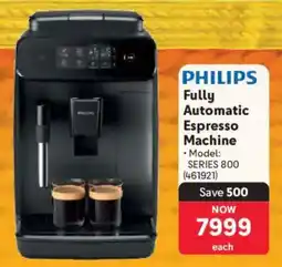 Makro Philips Fully Automatic Espresso Machine offer