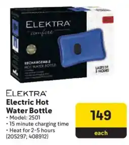 Makro Elektra Electric Hot Water Bottle offer