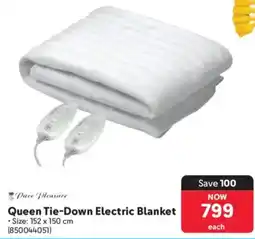 Makro Pure Pleasure Queen Tie-Down Electric Blanket offer