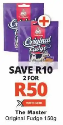 Checkers The Master Original Fudge offer