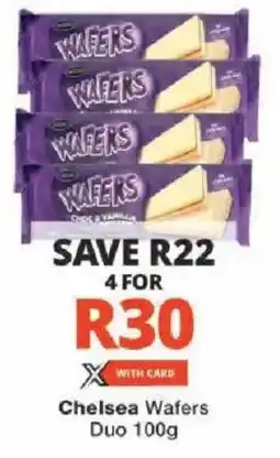 Checkers Chelsea Wafers Duo offer