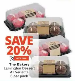 Checkers The Bakery Lamington Dessert All Variants offer