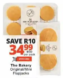 Checkers The Bakery Original/ Mini Flapjacks offer