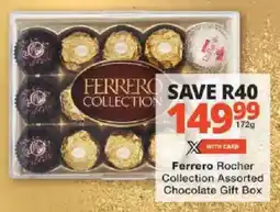 Checkers Ferrero Rocher Collection Assorted Chocolate Gift Box offer