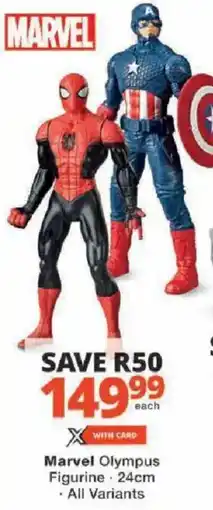 Checkers Marvel Olympus Figurine offer