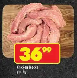 Shoprite Chicken Necks offer