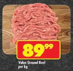 Shoprite Value Ground Beef offer