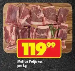 Shoprite Mutton Potjiekos offer