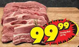Shoprite Stewing Beef offer