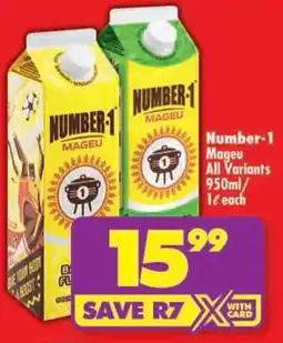 Shoprite Number-1 Mageu All Variants offer