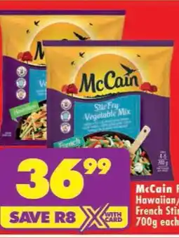 Shoprite McCain Frozen Hawaiian/ French Stir Fry offer