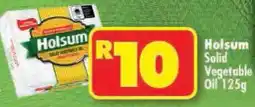 Shoprite Holsum Solid Vegetable Oil offer