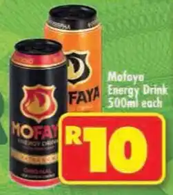 Shoprite Mofayo Energy Drink offer