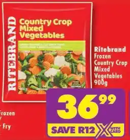 Shoprite Ritebrand Frozen Country Crop Mixed Vegetables offer