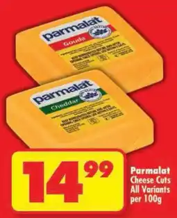 Shoprite Parmalat Cheese Cuts All Variants offer