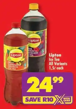 Shoprite Lipton Ice Tea All Variants offer