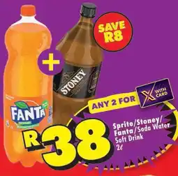 Shoprite Sprite/ Stoney/ Fanta/ Soda Water Soft Drink offer