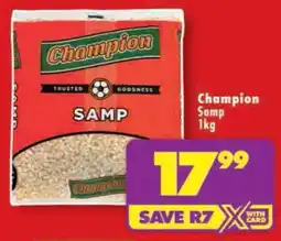 Shoprite Champion Samp offer