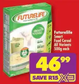 Shoprite Futurelife Smart Food Cereal All Variants offer