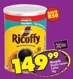 Shoprite Nescafé Ricoffy Instant Coffee offer