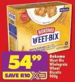 Shoprite Bokomo Weet-Bix Wholegrain Wheat Biscuits offer