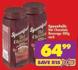 Shoprite Spoonfuls Hot Chocolate Beverage offer