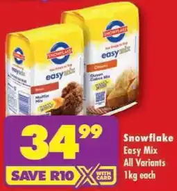 Shoprite Snowflake Easy Mix All Variants offer
