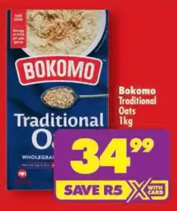 Shoprite Bokomo Traditional Oats offer