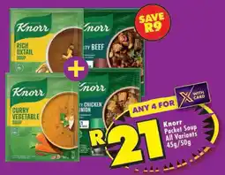 Shoprite Knorr Packet Soup All Variants offer