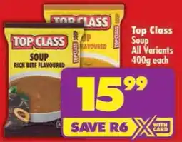 Shoprite Top Class Soup All Variants offer