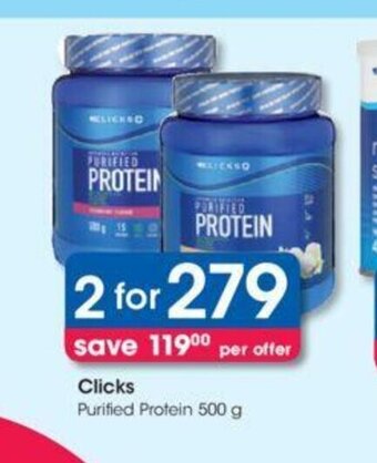 Clicks Purified Protein 500g