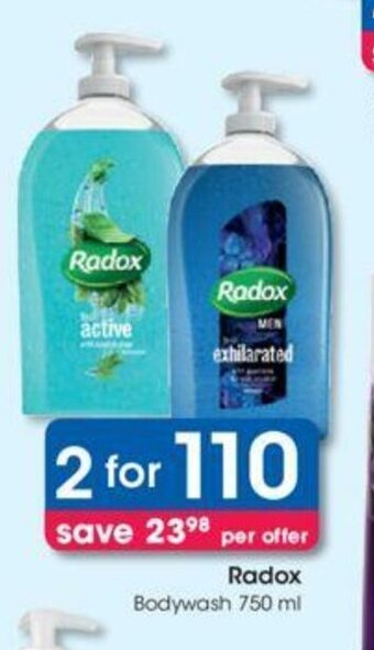 Radox Bodywash 750 ml