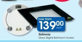 Safeway Glass Digital Bathroom Scales