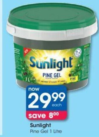 Clicks Sunlight Pine Gel 1 Litre offer