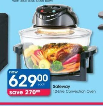 Clicks Safeway 12-Litre Convection Oven offer