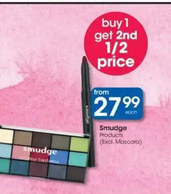 Clicks Smudge Products offer
