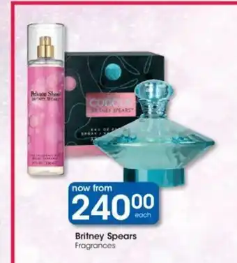 Clicks Britney Spears Fragrances offer