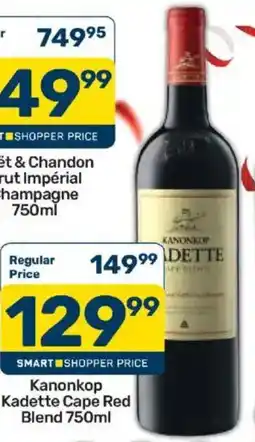 Pick n Pay Liquor Kanonkop Kadette Cape Red Blend offer