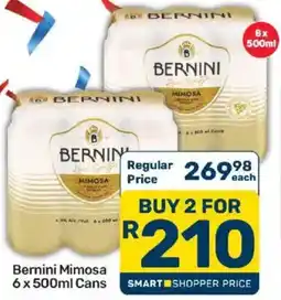 Pick n Pay Liquor Bernini Mimosa Cans offer