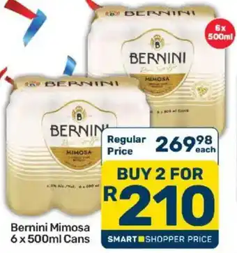 Bernini Mimosa Cans