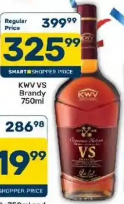 Pick n Pay Liquor KWV VS Brandy offer