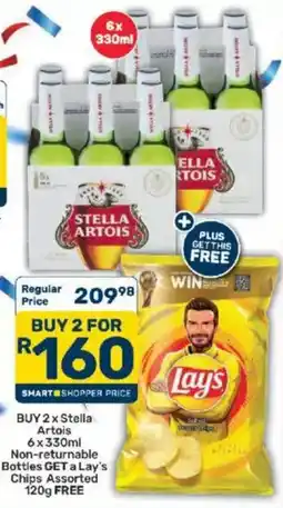 Pick n Pay Liquor Stella Artois Non-returnable Bottles offer