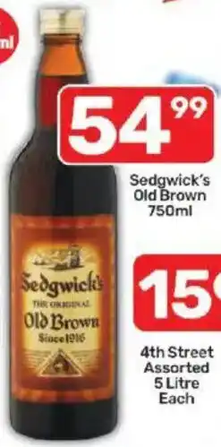 Pick n Pay Liquor Sedgwick's Old Brown offer