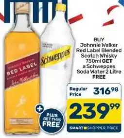 Pick n Pay Liquor Johnnie Walker Red Label Blended Scotch Whisky offer