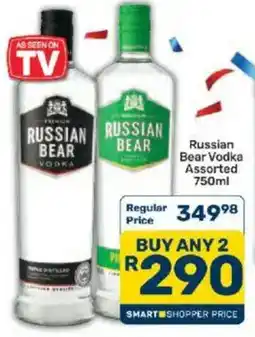 Pick n Pay Liquor Russian Bear Vodka Assorted offer