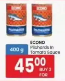 Saverite Econo Pilchards In Tomato Sauce offer