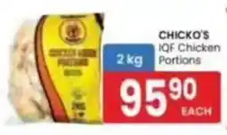 Saverite Chicko's IQF Chicken Portions offer